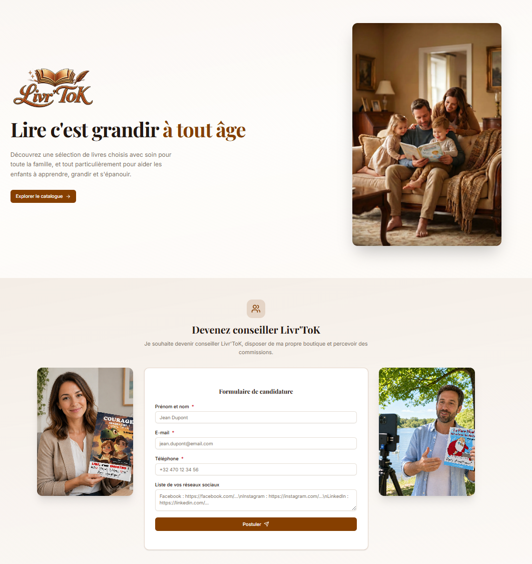 Livr’ToK : des livres pour toute la famille et un espace pour devenir conseiller